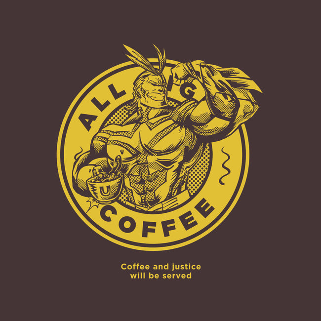 All Might Coffee-none removable cover w insert throw pillow-yumie