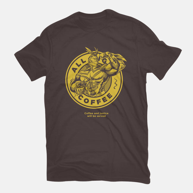 All Might Coffee-mens heavyweight tee-yumie