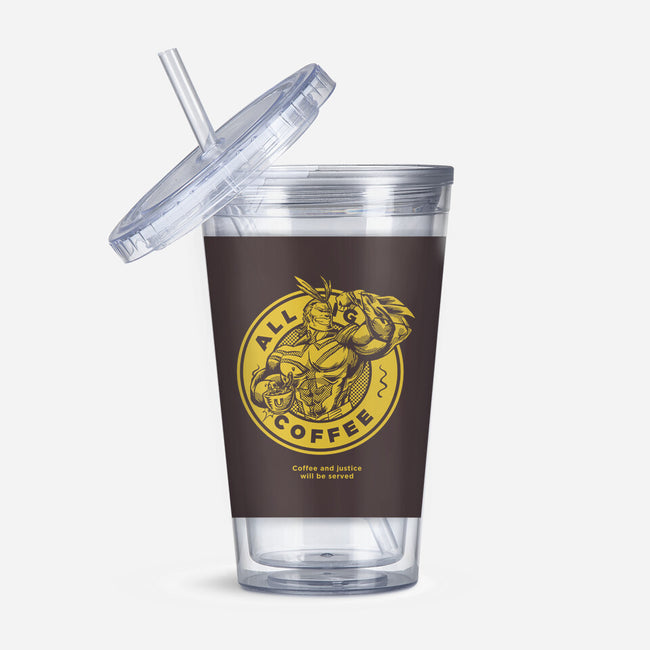 All Might Coffee-none acrylic tumbler drinkware-yumie