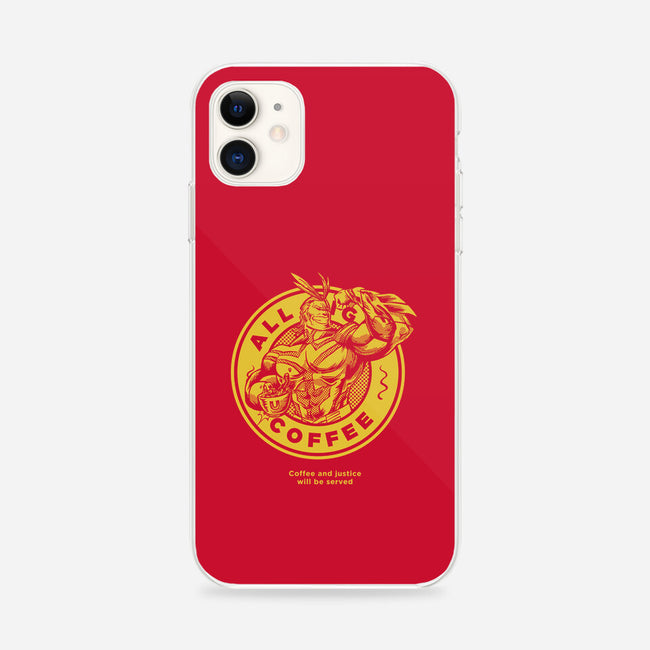 All Might Coffee-iphone snap phone case-yumie