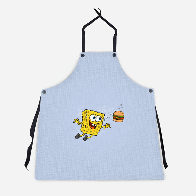 Spongemind-unisex kitchen apron-Melonseta