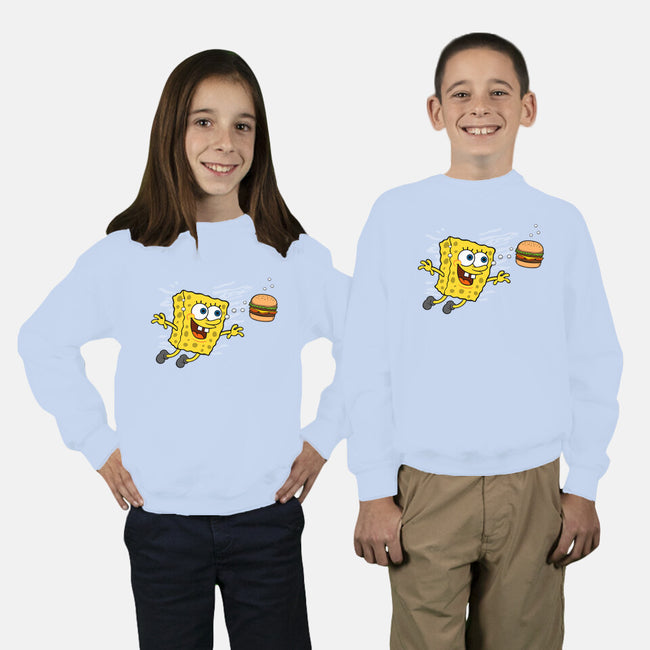 Spongemind-youth crew neck sweatshirt-Melonseta