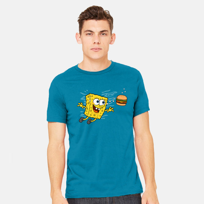 Spongemind-mens heavyweight tee-Melonseta