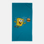 Spongemind-none beach towel-Melonseta