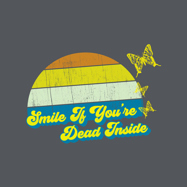 Smile if You're Dead Inside-none drawstring bag-benyamine12