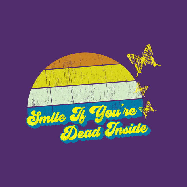 Smile if You're Dead Inside-none zippered laptop sleeve-benyamine12
