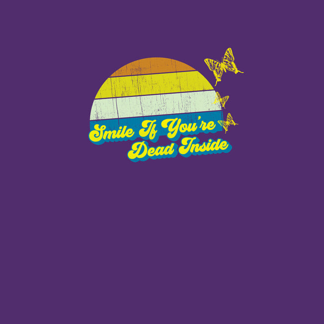 Smile if You're Dead Inside-youth pullover sweatshirt-benyamine12