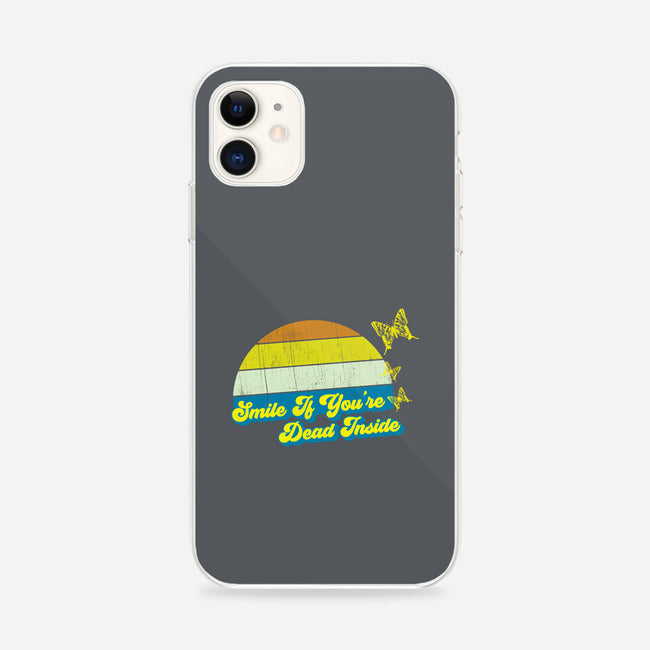 Smile if You're Dead Inside-iphone snap phone case-benyamine12