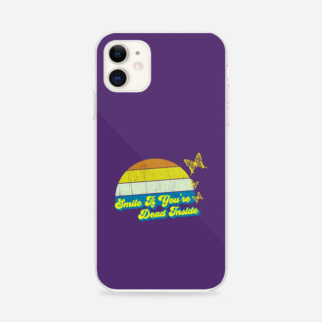 Smile if You're Dead Inside-iphone snap phone case-benyamine12