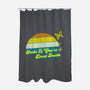 Smile if You're Dead Inside-none polyester shower curtain-benyamine12