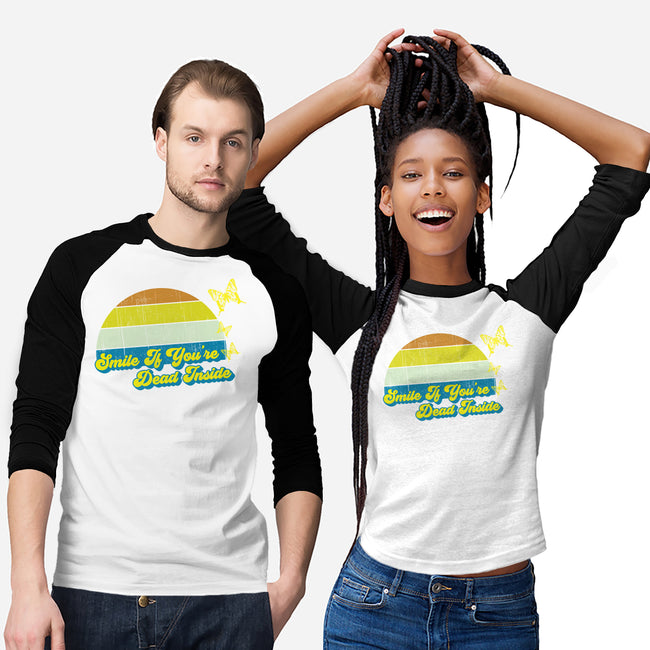Smile if You're Dead Inside-unisex baseball tee-benyamine12