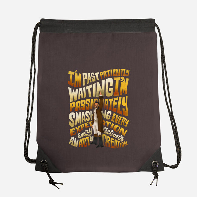 Smashing Every Expectation-none drawstring bag-risarodil