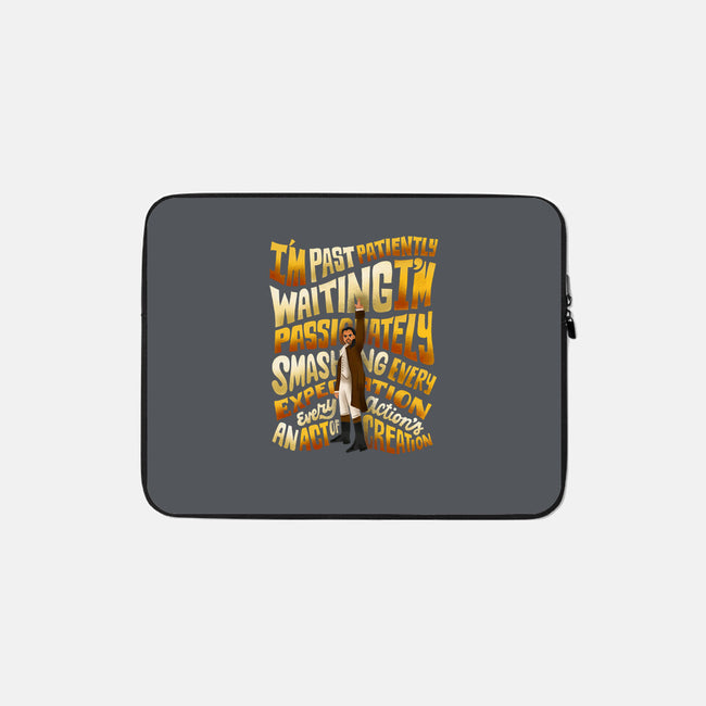 Smashing Every Expectation-none zippered laptop sleeve-risarodil