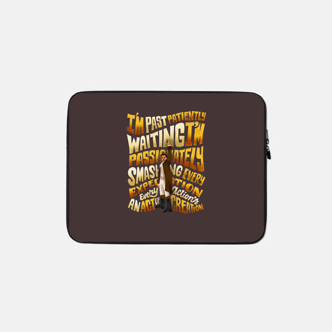 Smashing Every Expectation-none zippered laptop sleeve-risarodil