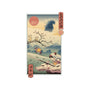 Wolf Princess Ukiyo-E-none beach towel-vp021