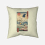 Wolf Princess Ukiyo-E-none removable cover w insert throw pillow-vp021