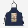 Moving Castle Ukiyo-E-unisex kitchen apron-vp021