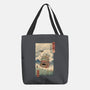 Moving Castle Ukiyo-E-none basic tote-vp021