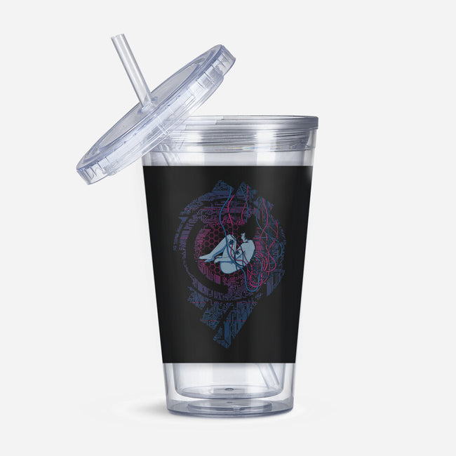 Wired Existence-none acrylic tumbler drinkware-pigboom