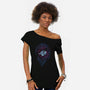 Wired Existence-womens off shoulder tee-pigboom
