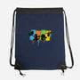 Pokequest-none drawstring bag-rocketman_art