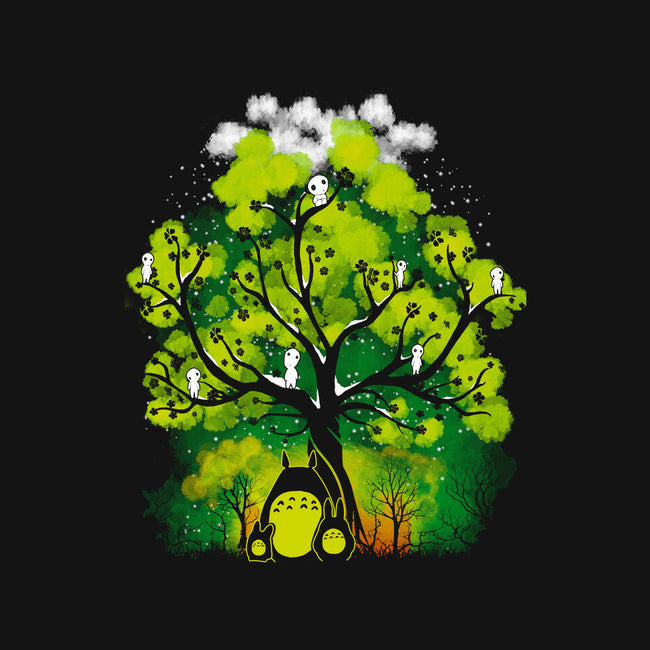 My Neighbor's Forest-none drawstring bag-constantine2454