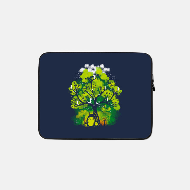 My Neighbor's Forest-none zippered laptop sleeve-constantine2454