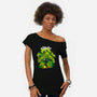 My Neighbor's Forest-womens off shoulder tee-constantine2454