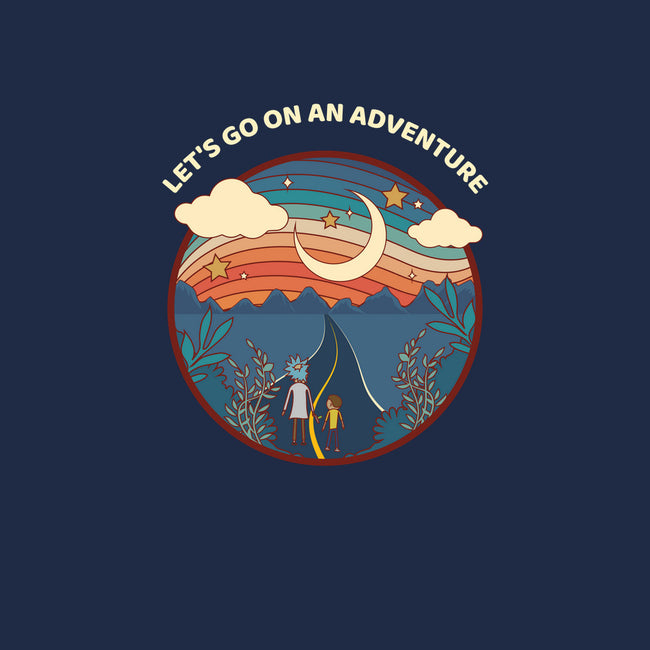 Let's Go on An Adventure-womens racerback tank-zody