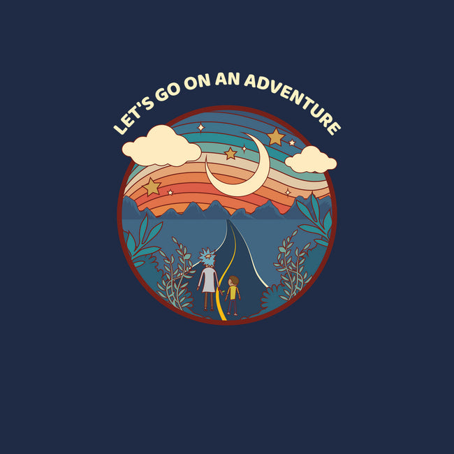 Let's Go on An Adventure-none drawstring bag-zody
