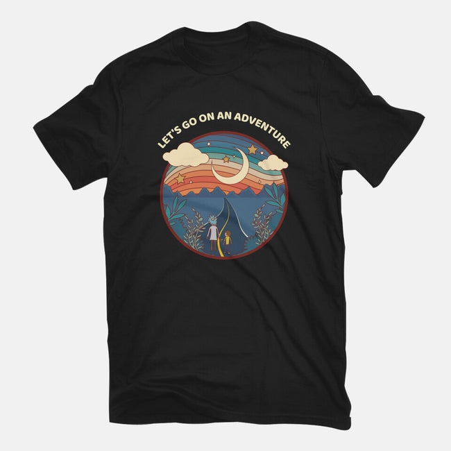 Let's Go on An Adventure-unisex basic tee-zody