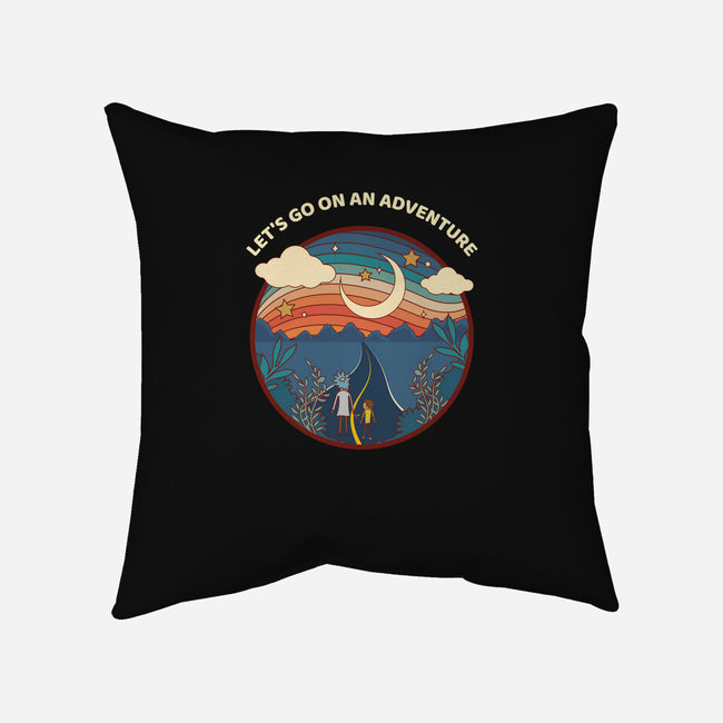 Let's Go on An Adventure-none removable cover w insert throw pillow-zody