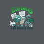 Zombie Rights-none drawstring bag-DoOomcat
