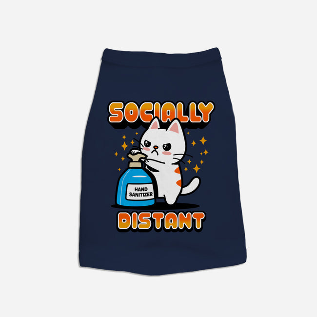 Socially Distant-dog basic pet tank-Boggs Nicolas