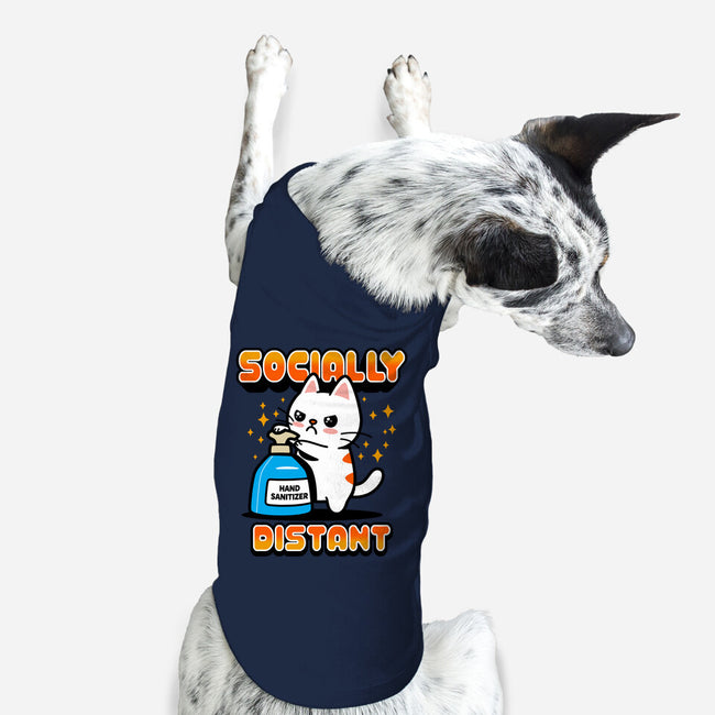 Socially Distant-dog basic pet tank-Boggs Nicolas