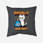Socially Distant-none removable cover w insert throw pillow-Boggs Nicolas
