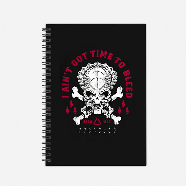 Time To Bleed-none dot grid notebook-Nemons