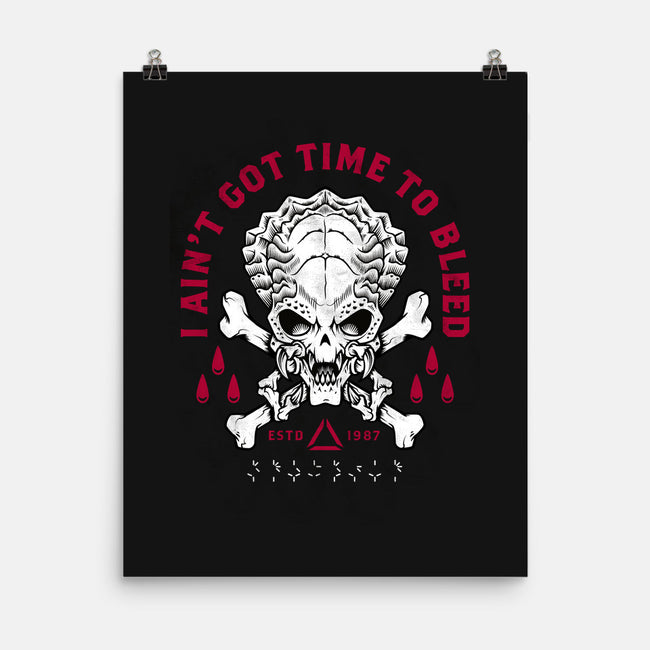 Time To Bleed-none matte poster-Nemons