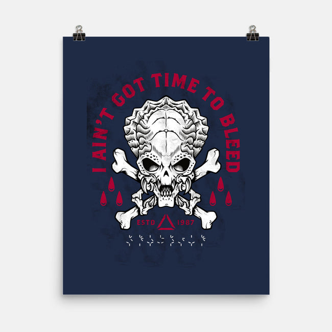 Time To Bleed-none matte poster-Nemons