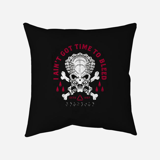 Time To Bleed-none removable cover w insert throw pillow-Nemons