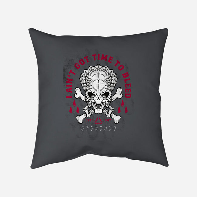 Time To Bleed-none removable cover w insert throw pillow-Nemons