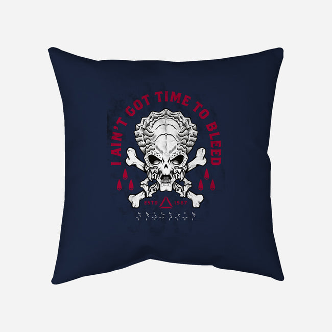Time To Bleed-none removable cover w insert throw pillow-Nemons