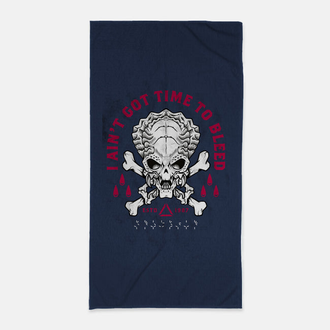 Time To Bleed-none beach towel-Nemons
