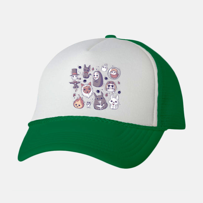 Ghibli Love-unisex trucker hat-xMorfina