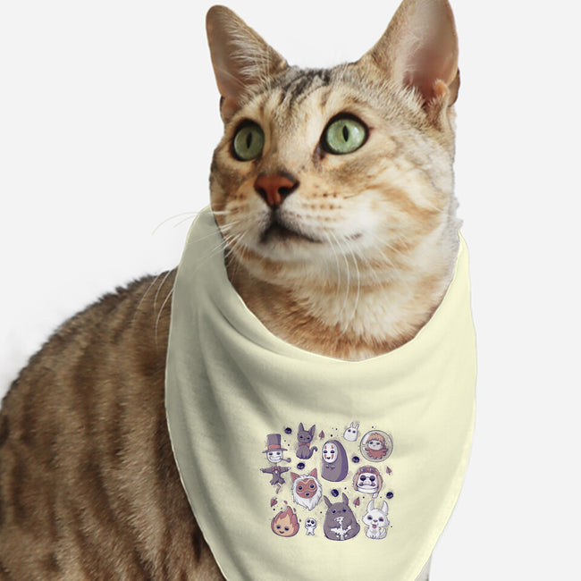 Ghibli Love-cat bandana pet collar-xMorfina