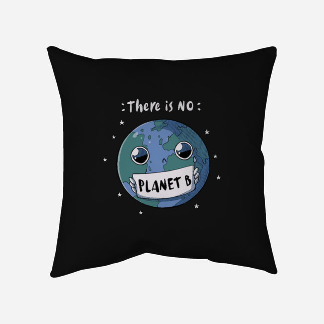 No Planet B-none non-removable cover w insert throw pillow-xMorfina