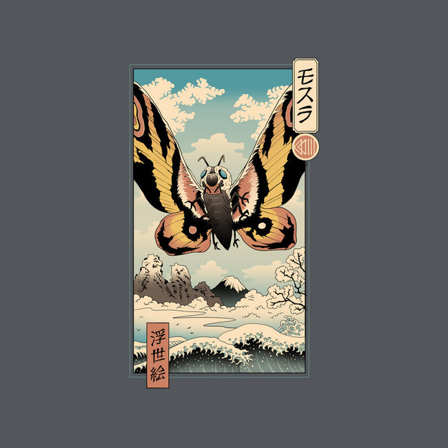 Ancient Moth Ukiyo-E-none non-removable cover w insert throw pillow-vp021