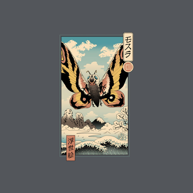 Ancient Moth Ukiyo-E-mens heavyweight tee-vp021