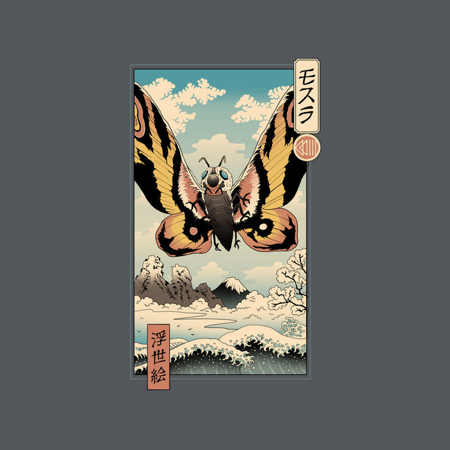 Ancient Moth Ukiyo-E-none removable cover w insert throw pillow-vp021