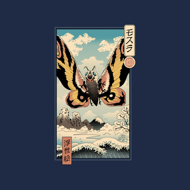 Ancient Moth Ukiyo-E-none removable cover w insert throw pillow-vp021